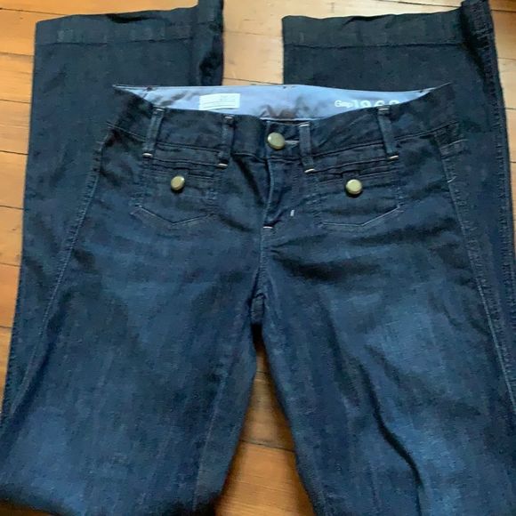GAP Size 2 ankle curvy bootcut jeans - Picture 2 of 8